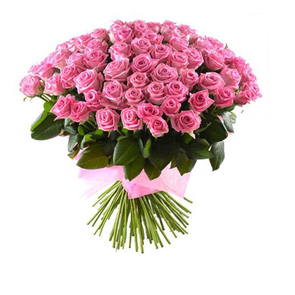 101 Pink Rose Bouquet