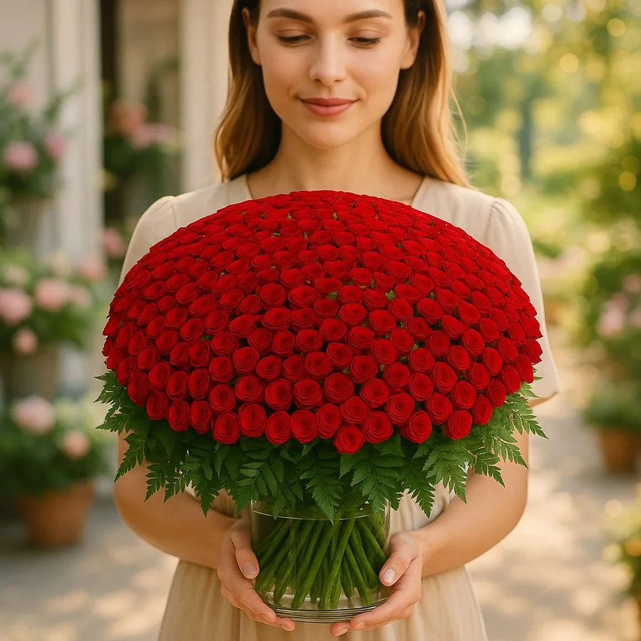 501 Red Rose Bouquet