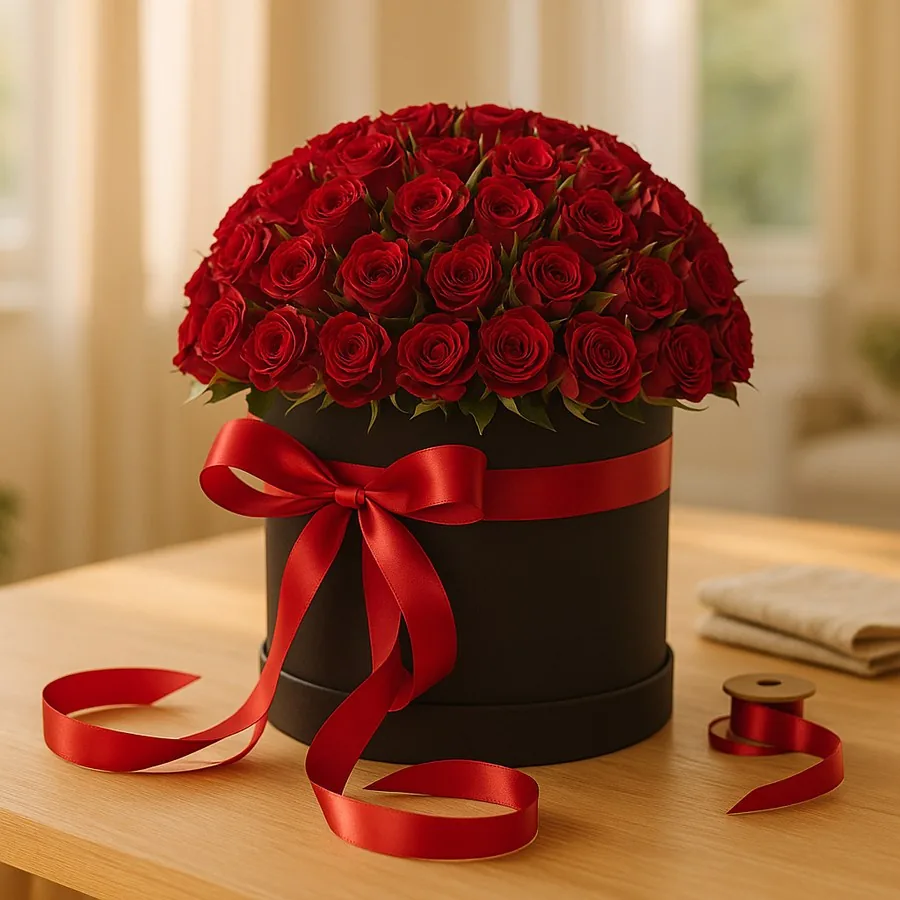 101 Red Rose in a Box
