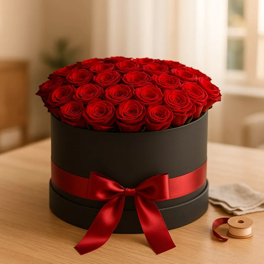 101 Red Rose in a Box